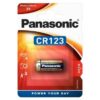 PILA CR-123A LITIO PANASONIC 3V B/1