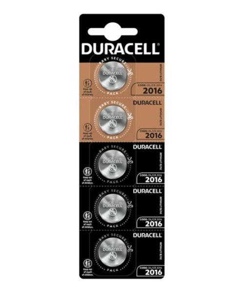 PILA DL/CR-2016 DURACELL HSDC 3V B/5
