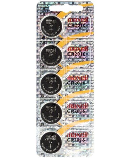 PILA CR-2016 MAXELL 3V B/5 HOLOGRAMA