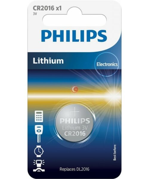 PILA CR-2016 LITIO 3V PHILIPS B/1
