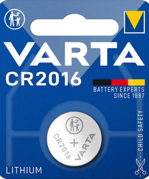 PILA BOTON LITIO CR2016 3V VARTA B/1
