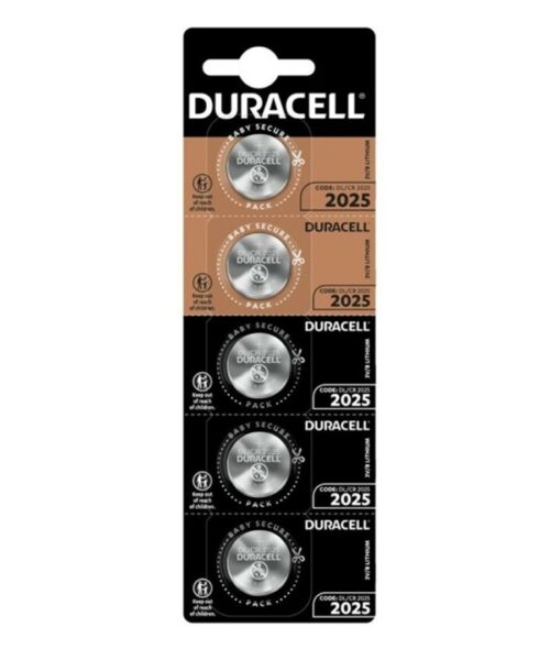 PILA DL/CR-2025 DURACELL HSDC 3V B/5