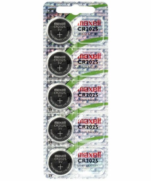 PILA CR-2025 MAXELL 3V B/5 HOLOGRAMA