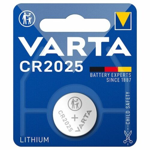 PILA BOTON LITIO CR2025 3V VARTA B/1