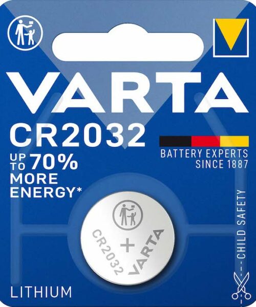PILA CR2032 BOTON LITIO 3V VARTA BLISTER 1