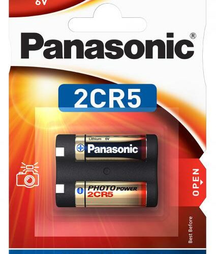 PILA 2CR5 LITIO PANASONIC 6V B/1