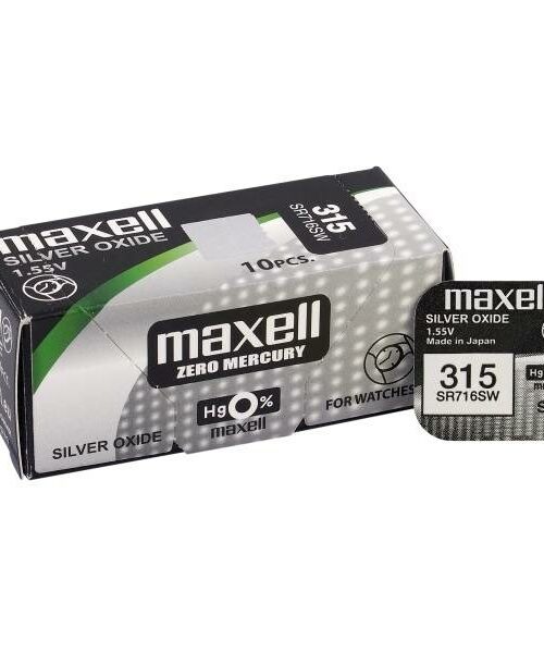 PILA 315 (SR-716SW) MAXELL 0%HG B/1