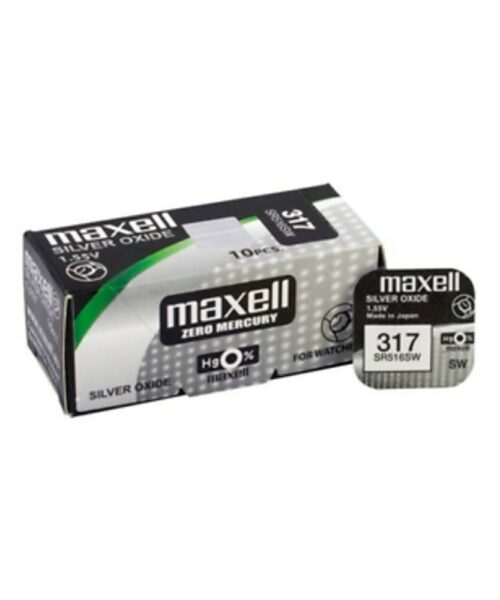 PILA 317 (SR-516SW) MAXELL 0%HG B/1