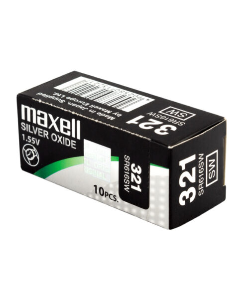 PILA 321 (SR-616SW) MAXELL 0%HG B/1