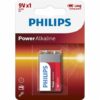 PILA 9V (6LR61) PHILIPS POWER ALKALINE B/1