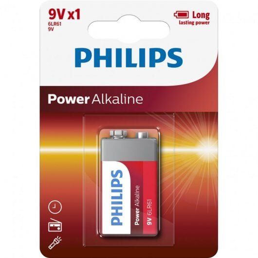 PILA 9V (6LR61) PHILIPS POWER ALKALINE B/1