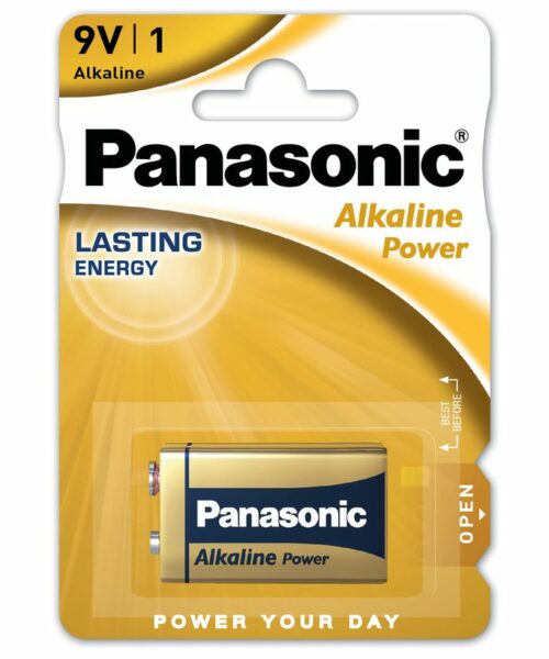 PILA 9V (6LR61) PANASONIC ALKALINE POWER B/1
