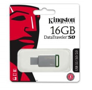 USB 16GB KINGSTON METALICO