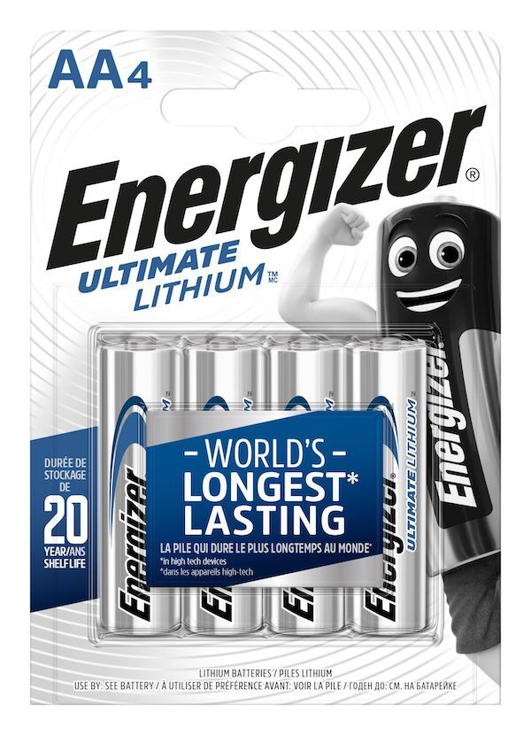 PILA AA L91 ENERGIZER LITIO B/4