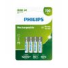 PILA HR-03 RECARGABLE 700 MAH PHILIPS B/4