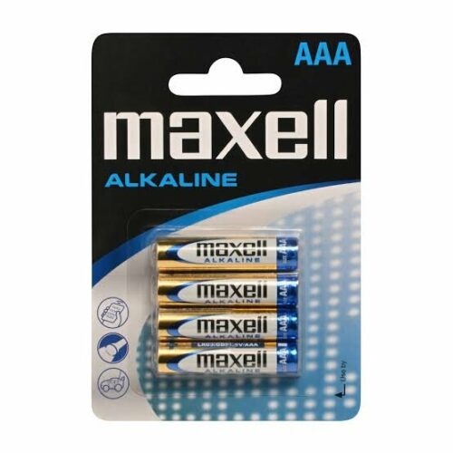 PILA LR-03 AAA MAXELL ALCALINA B/4