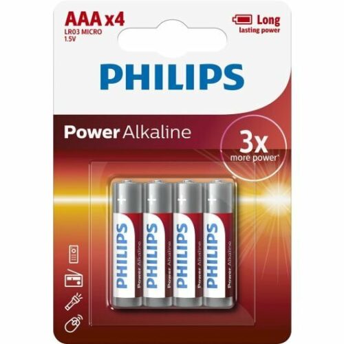 PILA LR-03 PHILIPS POWERLIFE ALCALINA B/4 (24)