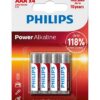 PILA LR-03 PHILIPS POWERLIFE ALCALINA B/4 (24)