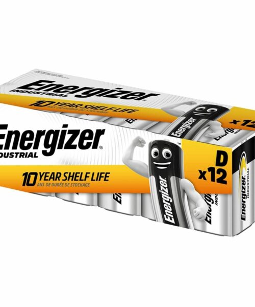 PILA LR-20 D ENERGIZER INDUSTRIAL CJ-12
(PRECIO POR PILA)
