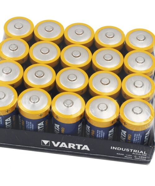 PILA LR20 (D) INDUSTRIAL VARTA CJ/20 (PRECIO POR PILA)