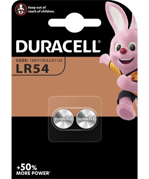 PILA LR54 DURACELL B/2