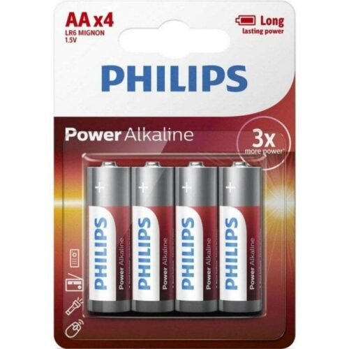 PILA LR-6 PHILIPS POWERLIFE ALCALINA B/4 (24)