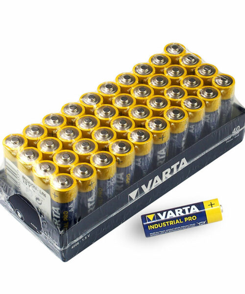 PILA LR-6 AA VARTA INDUSTRIAL CJ/40 (PRECIO POR PILA)