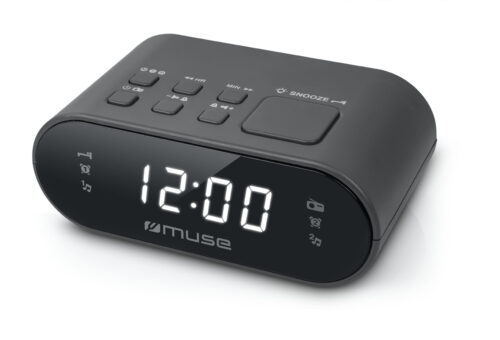 RADIO RELOJ DIGITAL MUSE M10 NEGRO
