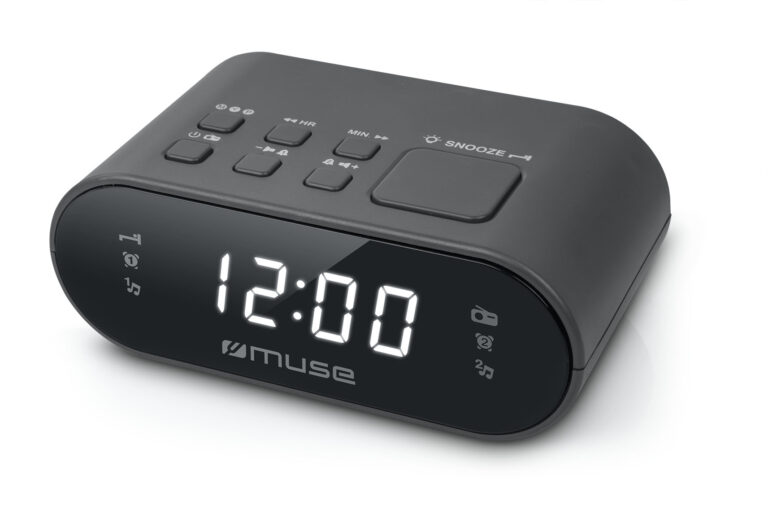 RADIO RELOJ DIGITAL MUSE M10 NEGRO