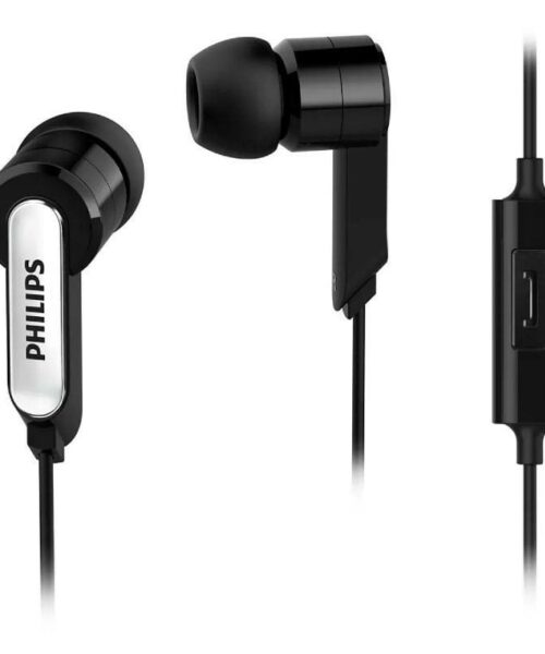 CASCO CON MICROFONO PHILIPS NEGRO