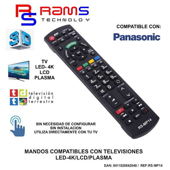 MANDO UNIVERSAL COMPATIBLE PANASONIC - RAMS
