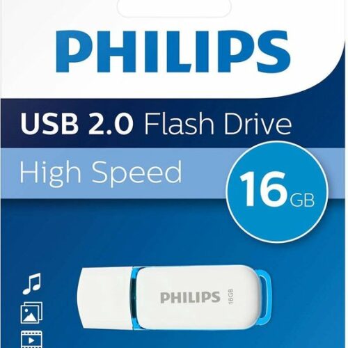 USB 16GB 2.0 SNOW EDITION AZUL PHILIPS (FM16FD70B)