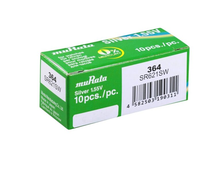 PILA 364 (SR-621SW)  RELOJ MURATA 0%HG B/1