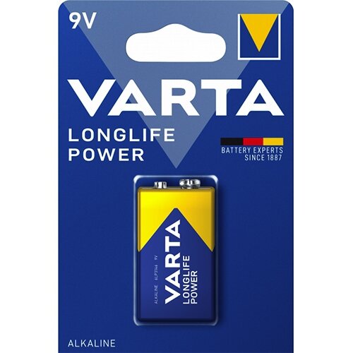 PILA 9V 6LR61 LONGLIFE POWER VARTA BLISTER 1