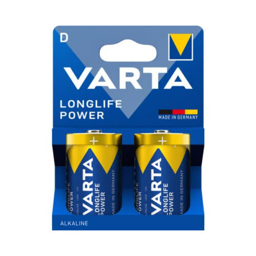 PILA LR-20 D LONG LIFE POWER VARTA B/2