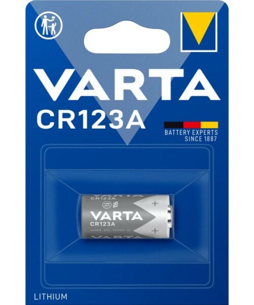PILA CR-123A LITIO FOTO 3V VARTA B/1