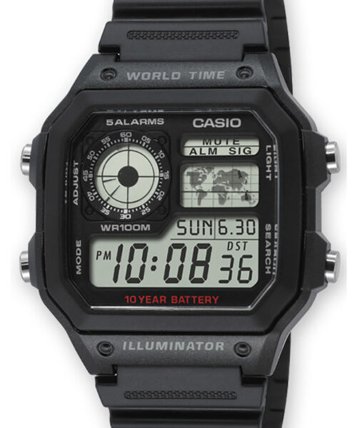 RELOJ CASIO AE-1200WH-1A