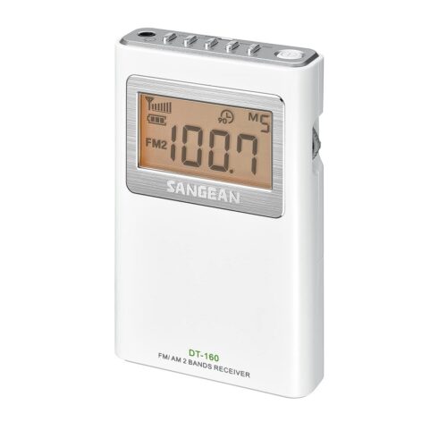 RADIO SANGEAN FM/AM BOLSILLO DIGITAL - BLANCO