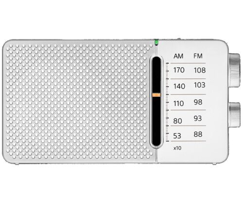 RADIO FM/AM CON ALTAVOZ INTEGRADO SR36 SANGEAN - BLANCO