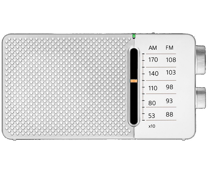 RADIO FM/AM CON ALTAVOZ INTEGRADO SR36 SANGEAN - BLANCO