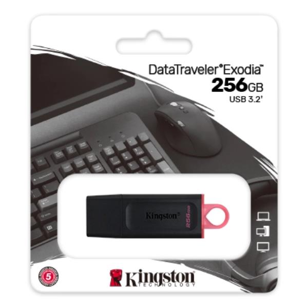 USB PENDRIVE 3.2 DATATRAVELER EXODIA 256GB KINGSTON