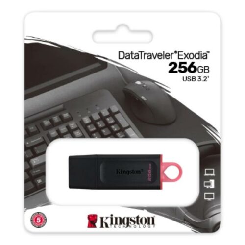 USB PENDRIVE 3.2 DATATRAVELER EXODIA 256GB KINGSTON