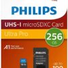 MICRO SD 256GB CLASE 10 C/ADAP PHILIPS (FM25MP65B)