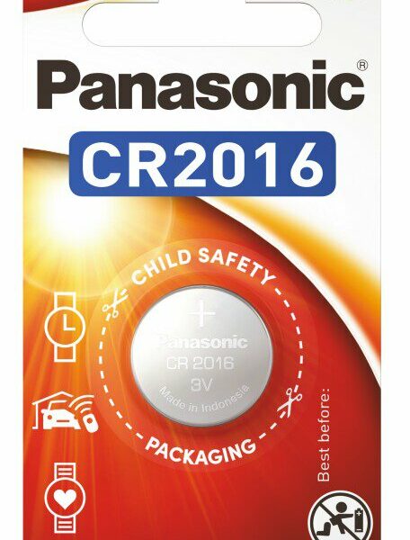 PILA CR-2016 LITIO 3V PANASONIC BLISTER 1