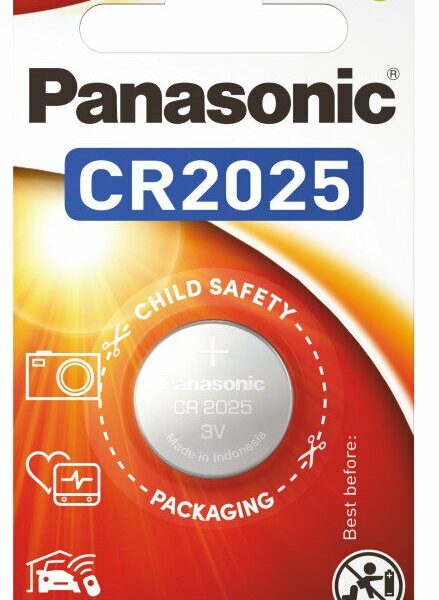PILA CR-2025 LITIO 3V PANASONIC BLISTER 1
