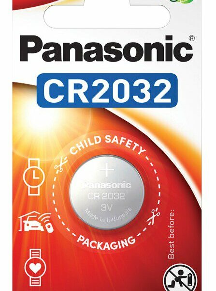 PILA CR-2032 LITIO 3V PANASONIC BLISTER 1