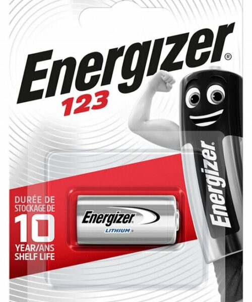 PILA CR-123A LITIO ENERGIZER 3V B/1