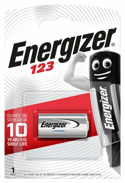 PILA CR-123A LITIO ENERGIZER 3V B/1