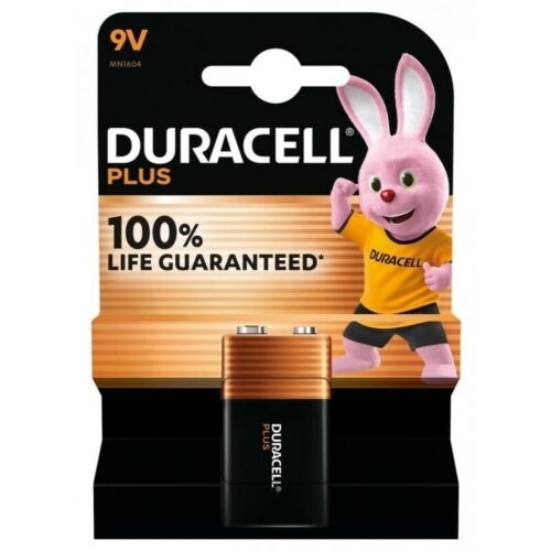 PILA 9V (MN1604) DURACELL PLUS B/1