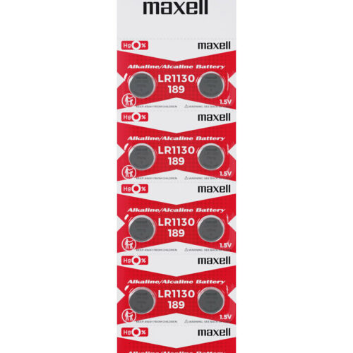 PILA LR-1130 LR54 AG10 ALCALINA BOTON MAXELL B/10
